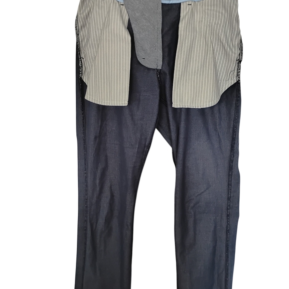 Banana Republic Kentfield Pant – Men’s Tailored Dress Pants Pewter Blue. - Picture 7 of 10